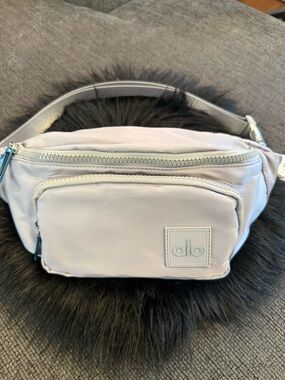 ALO Yoga Light Gray Crossbody Waist Bag
NOT FOR SALE